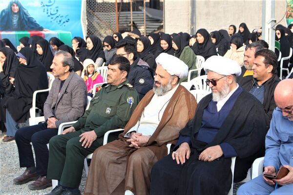 مراسم دومین سالگرد خاکسپاری شهید گمنام آموزشکده فنی دختران قم