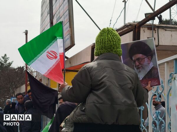 حماسه سازی مردم مقتدر و ولایتمدار شهرستان نیشابور در راهپیمایی روز قدس