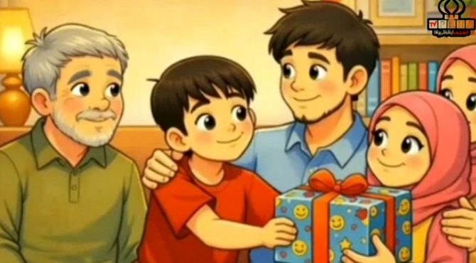 دست های پدر