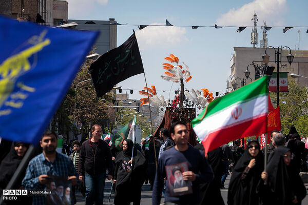 مراسم اربعین رهبر شهید انقلاب در تهران