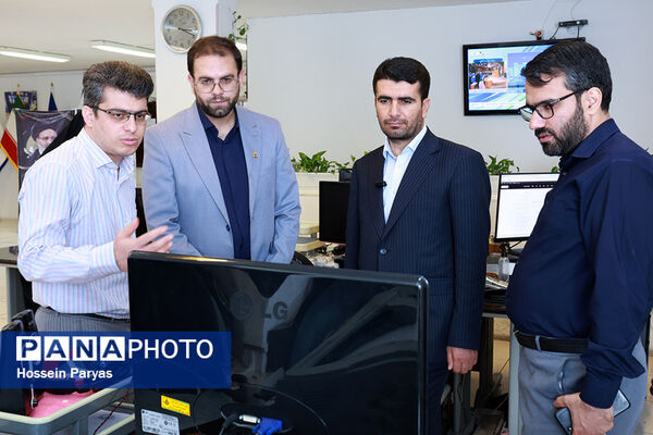 بازدید معاون تربیت‌بدنی و سلامت وزارت آموزش و پرورش از خبرگزاری پانا