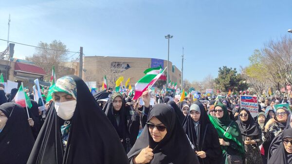 حماسه آفرینی مردم اراک در روز قدس