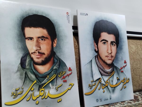 مراسم رونمایی از تصاویر دیجیتال شهدا در کاشمر