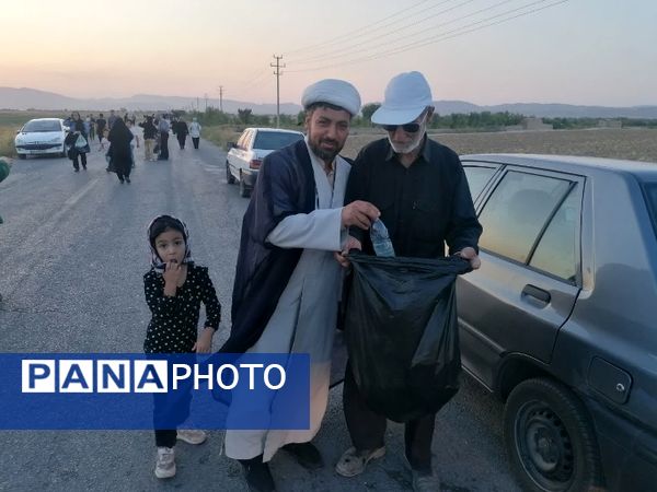 جاماندگان اربعین حسینی شهرستان شیروان