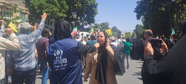 راهپیمایی جمعه خشم و نصر در نیشابور 
