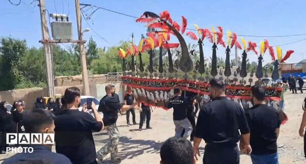 جلوه‌های عزاداری در روستای ورجان