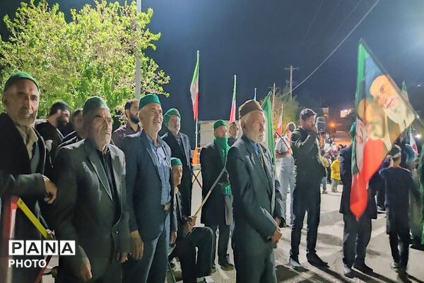 هفتاد و ششمین شب از اجتماعات خیابانی در حسینیه شهدای شهر بار