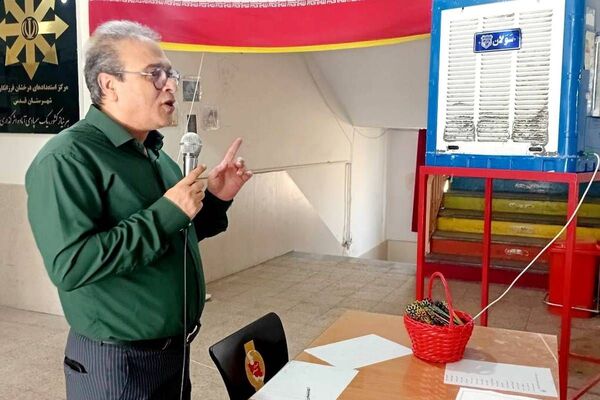 جلسه معارفه و ورود دانش آموزان پایه هفتم به دبیرستان فرزانگان شهر قدس 