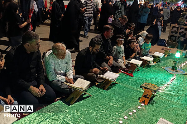محفل انس با قرآن دانش‌آموزی در بزرگداشت مقام رهبر شهید در بجنورد