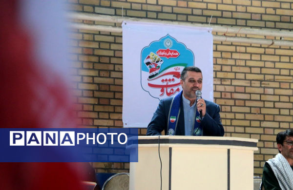 مراسم یاوران مقاومت در گلستان