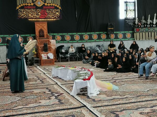 مراسم ولادت حضرت فاطمه(س)در حسینیه حسینی روستا ارغا شهرستان خلیل آباد 