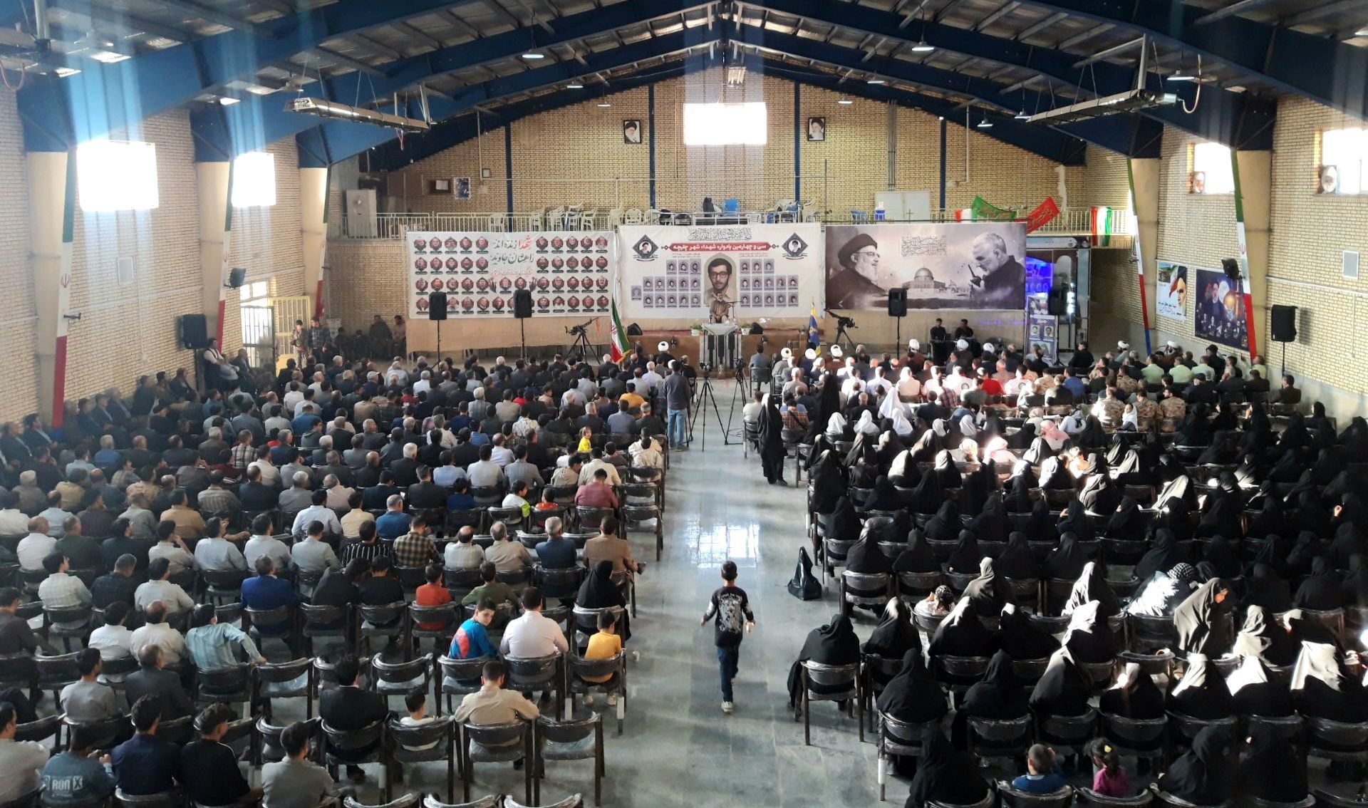 سی و چهارمین یادواره شهدا در شهر چلیچه