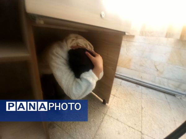 مانور زلزله در شهرستان کاشمر 