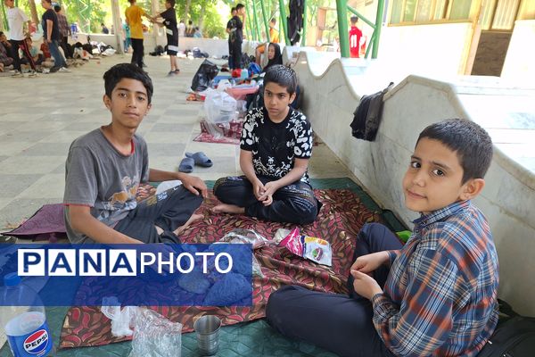 آخرین اردوی کلاس ششمی‌های آموزشگاه معارف۶ 