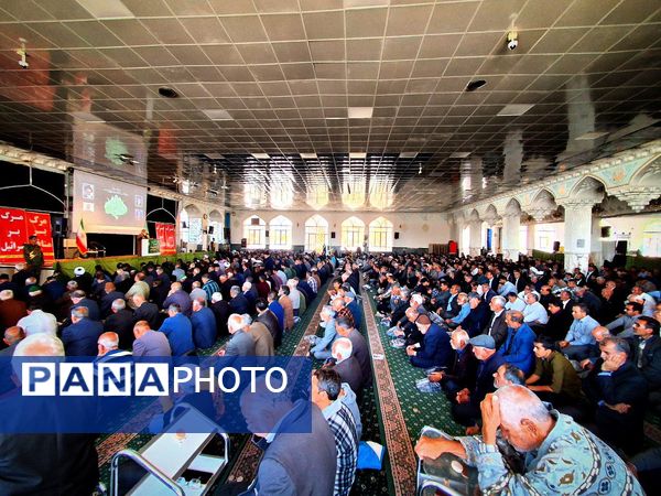 نماز عبادی سیاسی جمعه در شهرستان کاشمر 