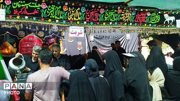 گذری بر موکب هیئت سجادی شهرستان نیشابور در پیاده روی جاماندگان اربعین حسینی نیشابور‌ 