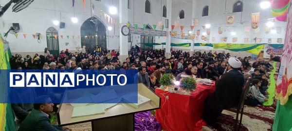جشن بزرگ نیمه‌شعبان در مسجدالنبی کوهنانی