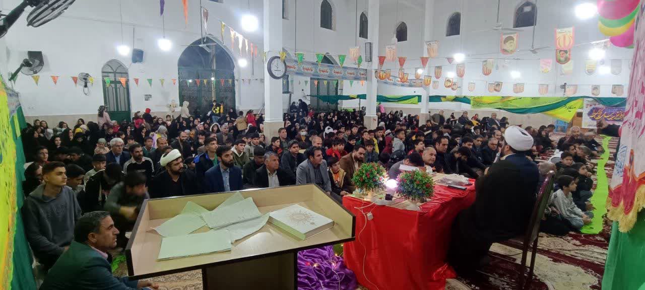 جشن بزرگ نیمه‌شعبان در مسجدالنبی کوهنانی