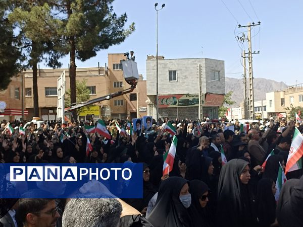 مراسم تشییع شهدای اقتدار در بیرجند