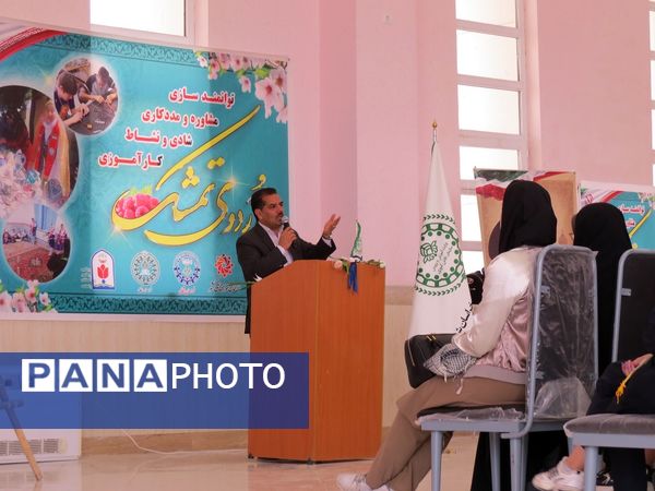 اردوی تمشک دختران بجنورد در اردوگاه شهید چمران 