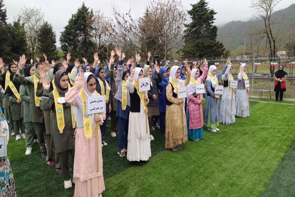 اجرای طرح تمشک در اردوگاه شهید چمران تالش