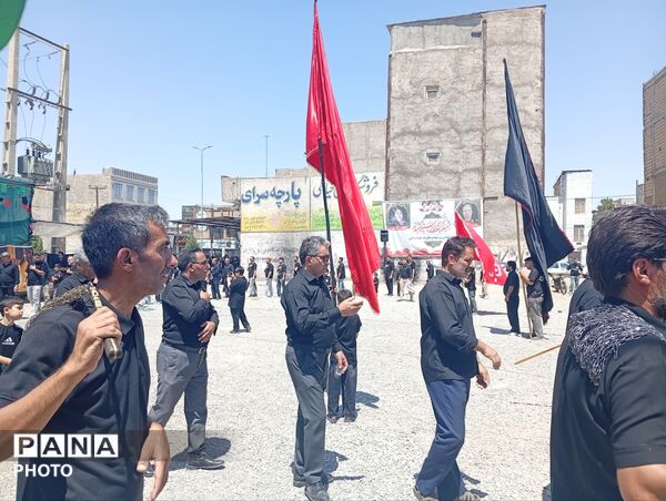 طنین فریاد «یا حسین» در نظرآباد 
