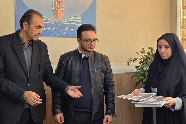 تقدیر از دانش آموز خبرنگاران فعال پانا بهارستان دو
