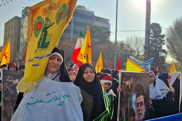 رزمایش ۱۱۰ هزار نفری راهیان قدس در تهران