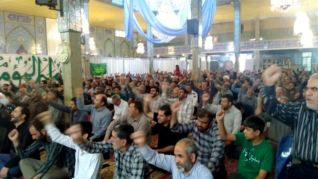 محکومیت حمله رژیم صهیونیستی به ایران توسط آحاد مردم شازند