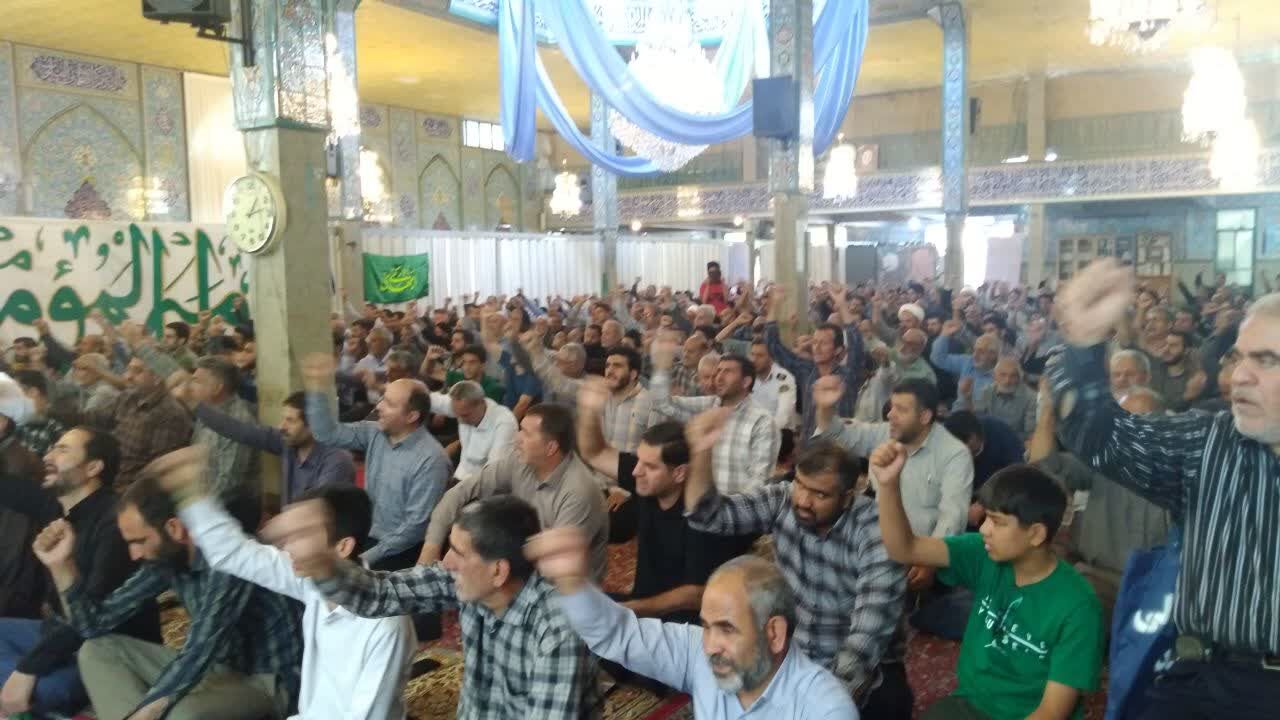 محکومیت حمله رژیم صهیونیستی به ایران توسط آحاد مردم شازند