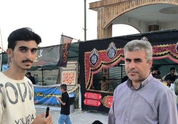 عطر ارادت به پیامبر(ص) و اهل‌بیت(ع) در موکب مردمی خادمین شهدای گمنام