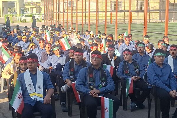 زنگ بیداری و استکبارستیزی دانش آموزان در مدارس شیراز 