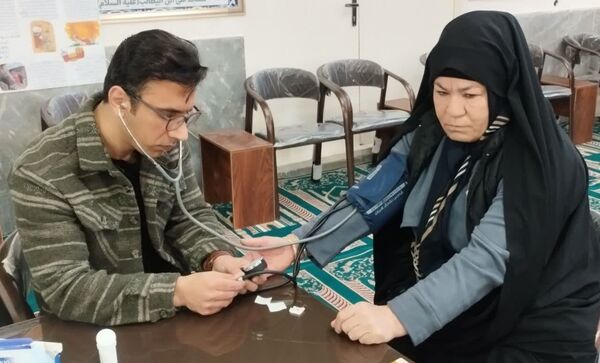 میزخدمت پزشکی به‌مناسبت دهه فجر در استان البرز