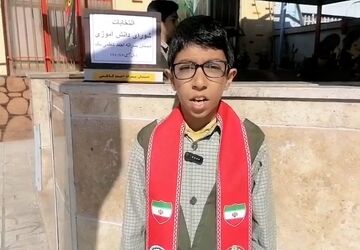 انتخابات شورای دانش‌آموزی در دبستان پسرانه احمد کاظمی یک
