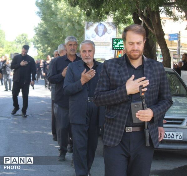 جاماندگان اربعین در ملکان؛ هم‌قدمی با کاروان عشق حسینی
