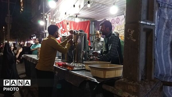 موکب خیمه العباس در شب صد و هشتادم 