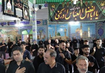 مراسم عزاداری حضرت سیدالشهدا در روستای افتر