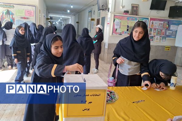 انتخابات همیار مشاور در مدارس شیراز