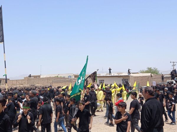 بزرگترین همایش روز عاشورای حسینی در دهنو خلیل‌آباد