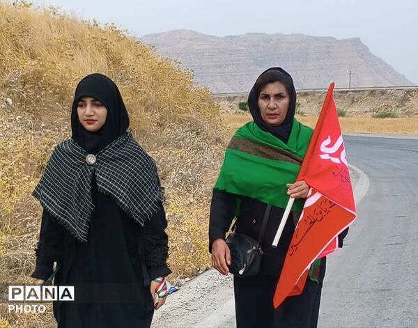 صدای پای عاشقان؛ از فلکه فرودگاه تا حرم امامزاده جعفر(ع)