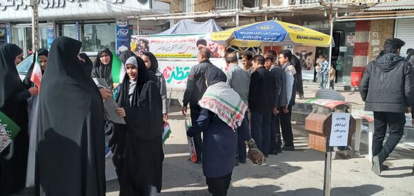 راهپیمایی پرشور مردم جیرفت