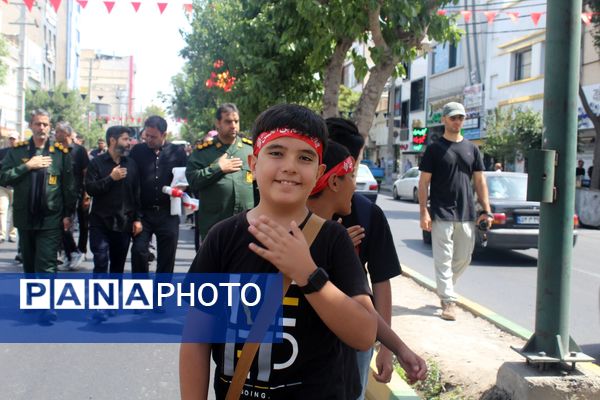 سوگواره احلی من العسل در شهرستان فردیس