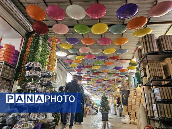 حال و هوای خاص در بازار گل محلاتی