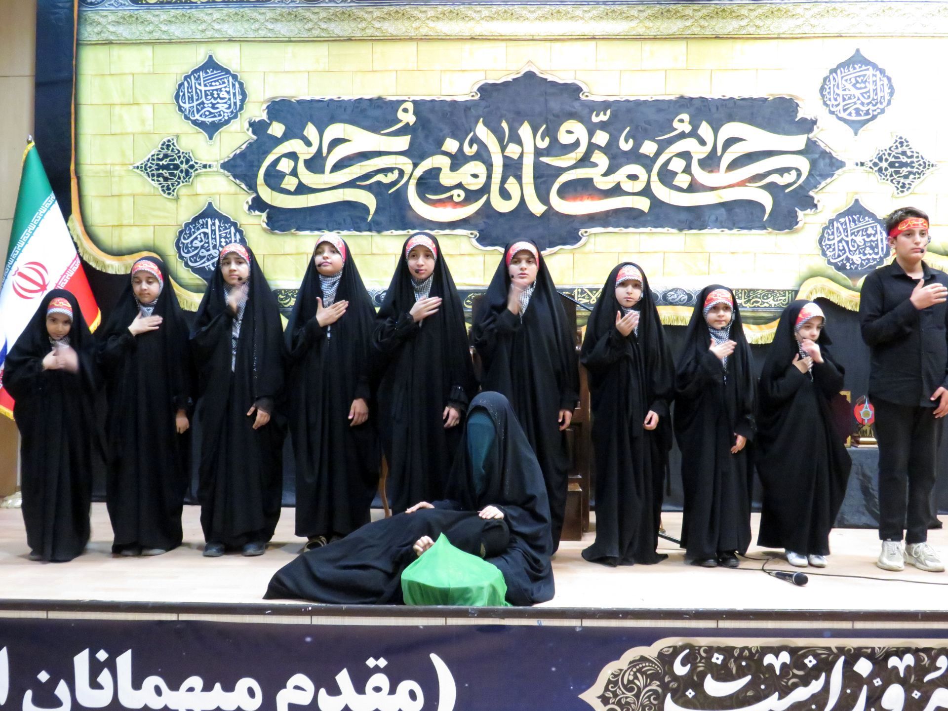 دانشجویان همدانی در اجتماع «رایة المقاومة» با شور حسینی