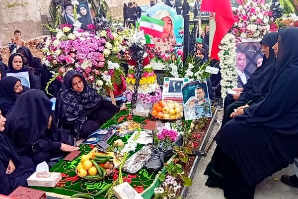 مراسم گرامیداشت چهلمین روز شهادت شهیده یکتا امیریان و همسر گرامی‌شان دانشمند شهید محمدرضا کیا