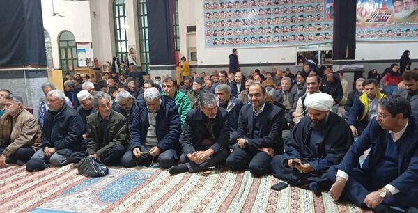 مراسم وفات ام الشهدا حضرت ام‌البنین در مسجد قدس نیشابور 