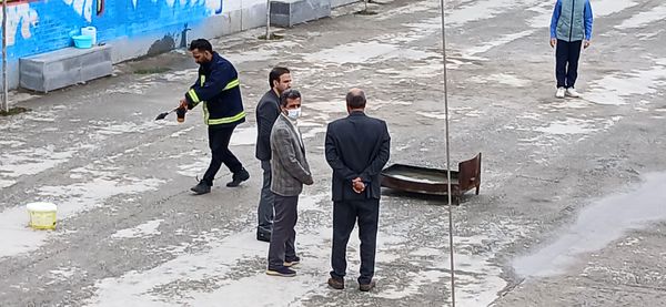 آموزش اطفا حریق در کاشمر