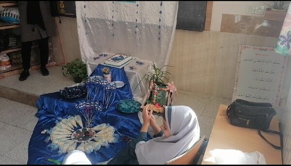 جشن آب کلاس اولی ها در آموزشگاه زهرا عبداللهیان ارغا 