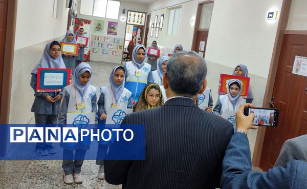 افتتاح اتاق بهداشت و روز جهانی غذا در دبستان شهیده کفاش ناحیه ۶ مشهد مقدس
