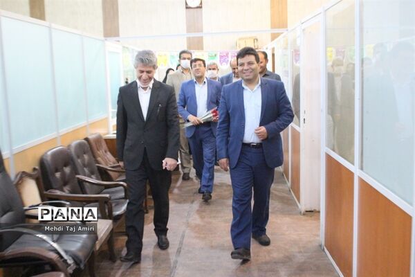 دیدار معاون جدید پرورشی و فرهنگی آموزش و پرورش استان بوشهر با مدیر و کارکنان سازمان دانش‌آموزی استان بوشهر